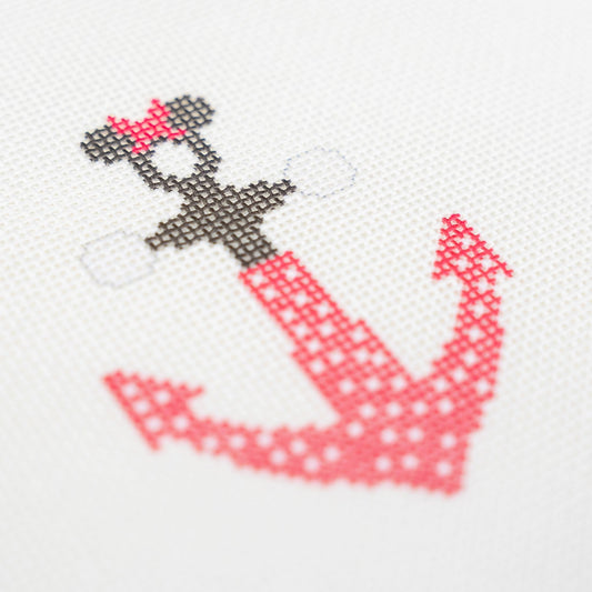 Minnie Anchor, stitched detail