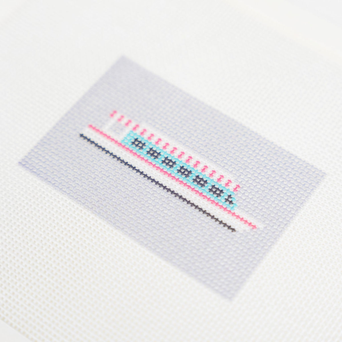 Theme Park Boat, stitched detail