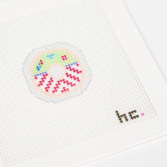 Buzz Donut, stitched detail