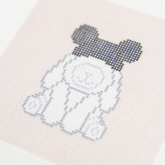 Evie Towel Animal, stitched detail