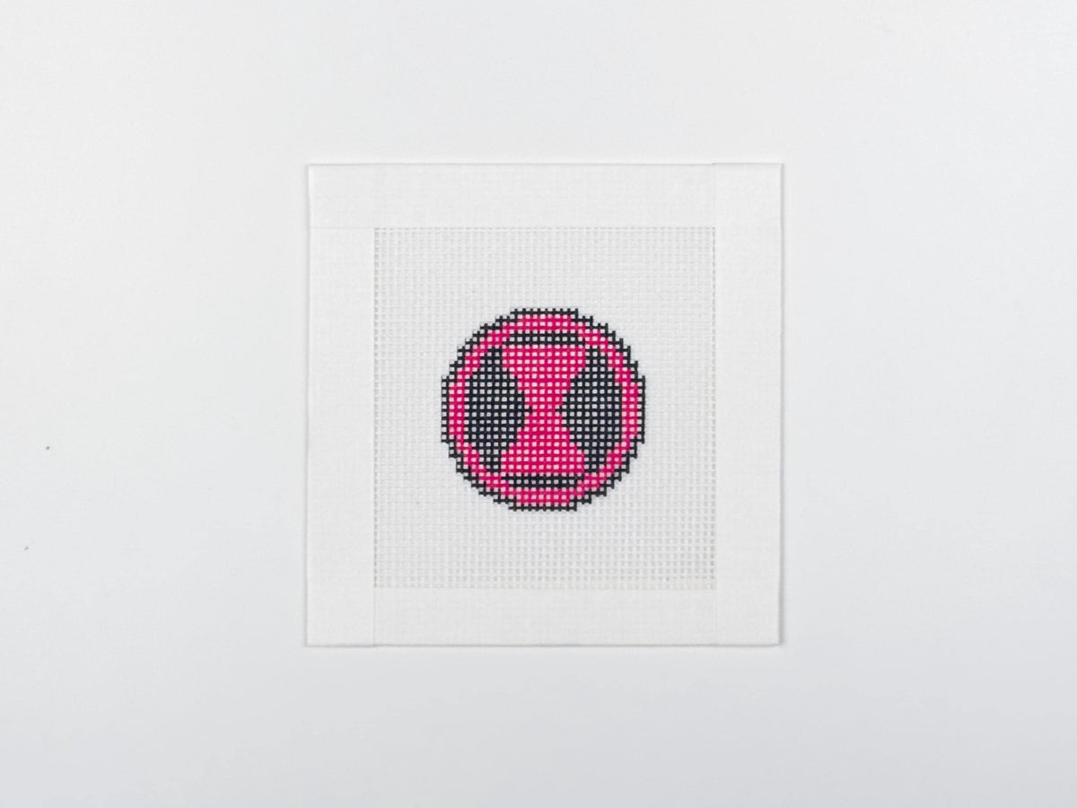 Natalie Rushman, printed needlepoint canvas, full view